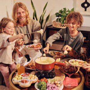 SOS Fondue | Ensemble à fondue de luxe Lugano