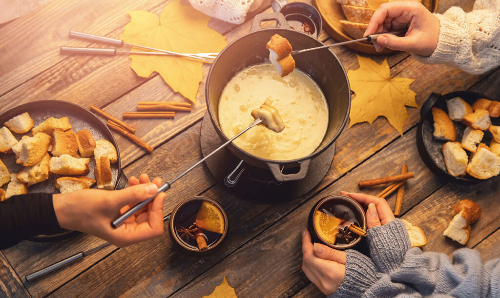 Caquelon en fonte émaillée - SOS Fondue