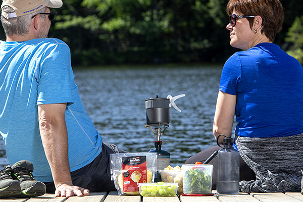 Sos Fondue - fondue au fromage en été - en randonnée